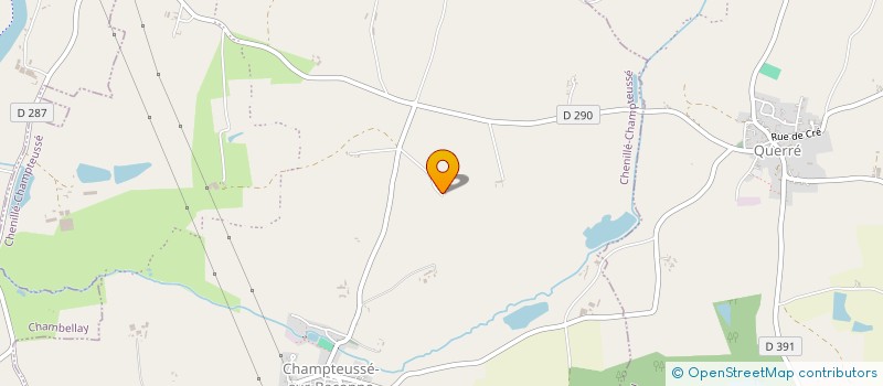 localisation de l'entreprise MONSIEUR REGIS BARAULT à LE LION D'ANGERS