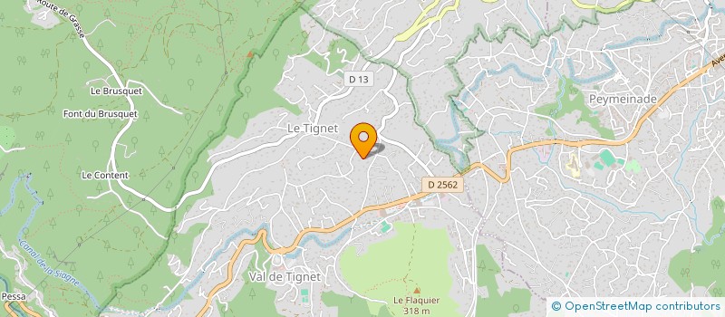 localisation de l'entreprise MONSIEUR REGIS BARBIER  LE TIGNET