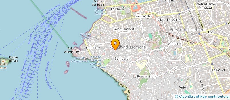 localisation de l'entreprise MONSIEUR REGIS BARONE à MARSEILLE