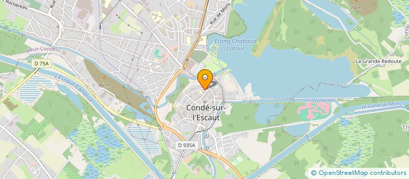 localisation de l'entreprise MONSIEUR REGIS BEAUVOIS  CONDE-SUR-L'ESCAUT