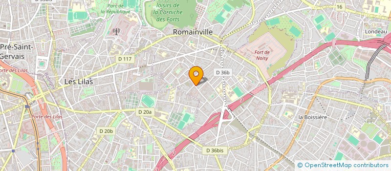 localisation de l'entreprise MONSIEUR REGIS BELON à ROMAINVILLE