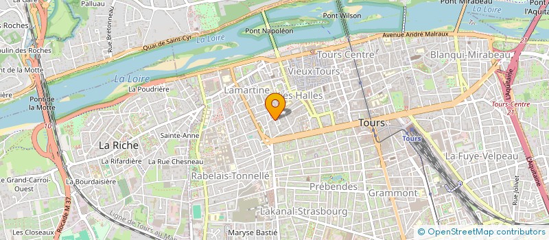 localisation de l'entreprise MONSIEUR REGIS BERGE  TOURS
