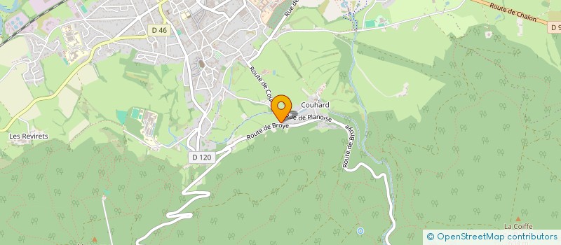 localisation de l'entreprise MONSIEUR REGIS BERNARD à AUTUN