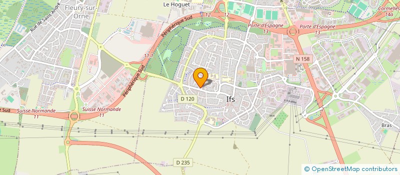 localisation de l'entreprise MONSIEUR REGIS BESNARD  IFS