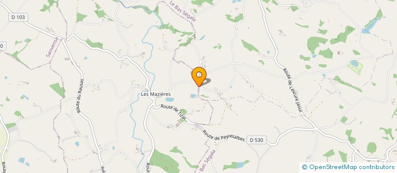 localisation de l'entreprise MONSIEUR REGIS BESSOU  LUNAC