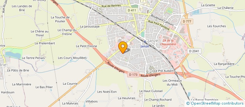 localisation de l'entreprise MONSIEUR REGIS BIGOT  BOISTRUDAN