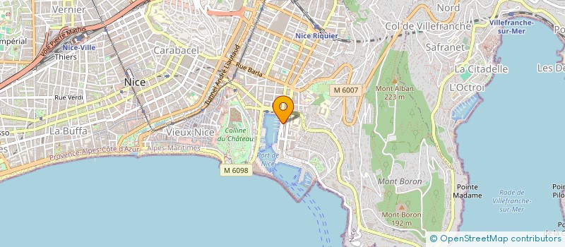 localisation de l'entreprise MONSIEUR REGIS BISIN à NICE