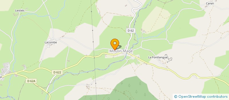 localisation de l'entreprise MONSIEUR REGIS BLAYAC  MOULIN-MAGE