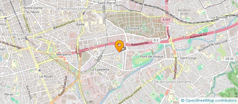 localisation de l'entreprise MONSIEUR REGIS BLIN à MARSEILLE