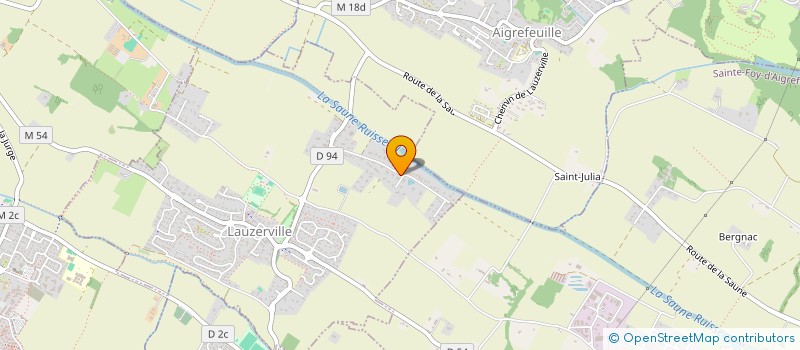 localisation de l'entreprise MONSIEUR REGIS BOISSARD  LAUZERVILLE