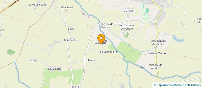 localisation de l'entreprise MONSIEUR REGIS BONNET  GENOUILLE