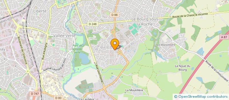 localisation de l'entreprise MONSIEUR REGIS BOS à LA ROCHE-SUR-YON