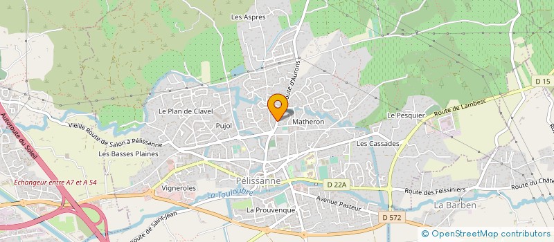 localisation de l'entreprise MONSIEUR REGIS BOUSSEMART à PELISSANNE