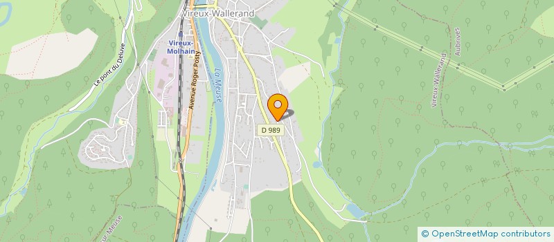 localisation de l'entreprise MONSIEUR REGIS BOUVIER  VIREUX-WALLERAND