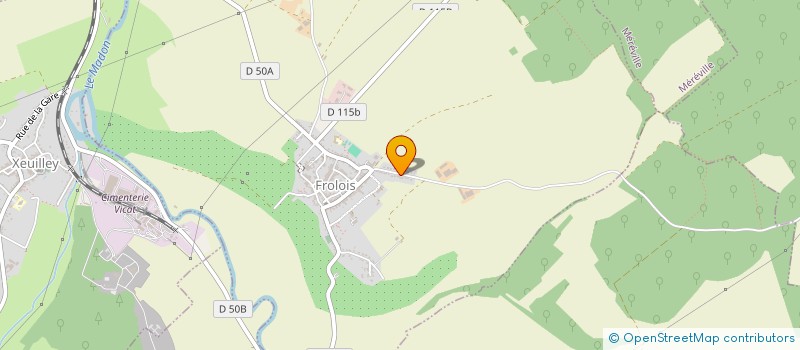 localisation de l'entreprise MONSIEUR REGIS BOYE  FROLOIS