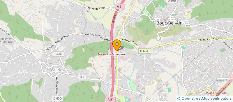 localisation de l'entreprise MONSIEUR REGIS BOYER à BOUC-BEL-AIR
