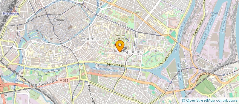 localisation de l'entreprise MONSIEUR REGIS BRENDEL  STRASBOURG