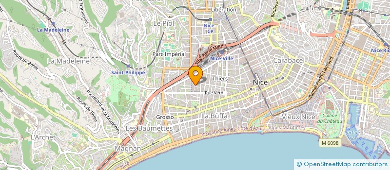 localisation de l'entreprise MONSIEUR REGIS BREWEE  NICE