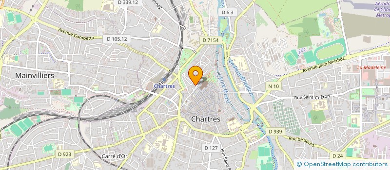 localisation de l'entreprise MONSIEUR REGIS BRIAND à CHARTRES