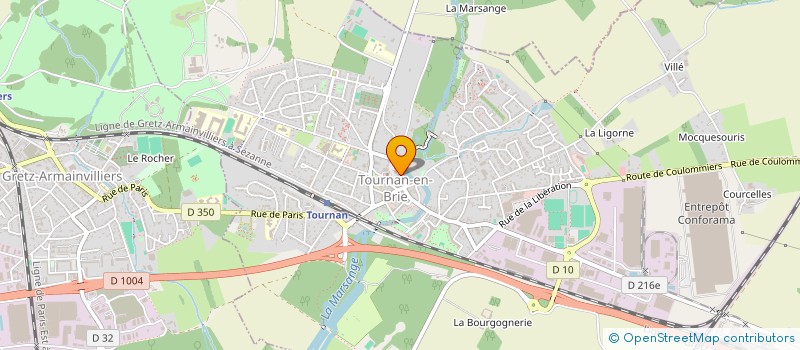 localisation de l'entreprise MONSIEUR REGIS BRIDELENCE à TOURNAN-EN-BRIE