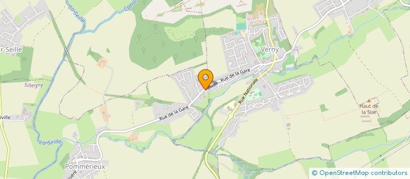 localisation de l'entreprise MONSIEUR REGIS BRIOTET  POMMERIEUX