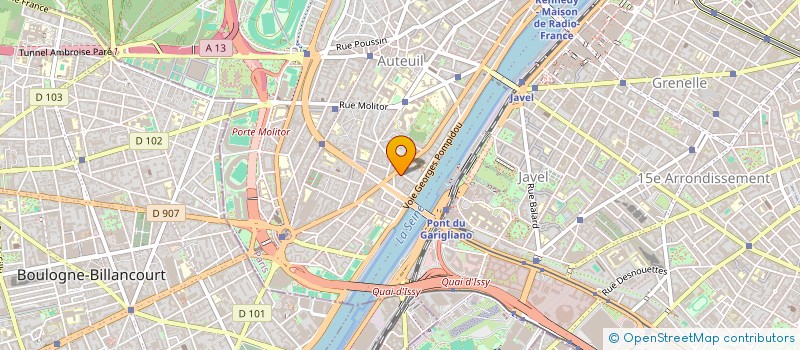 localisation de l'entreprise MONSIEUR REGIS BROUARD  PARIS