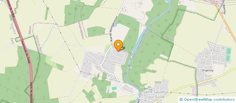 localisation de l'entreprise MONSIEUR REGIS BROUTIN à SAINT-SAUVEUR-SUR-ECOLE