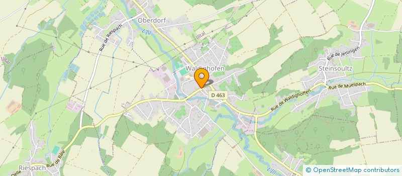 localisation de l'entreprise MONSIEUR REGIS BRUN  WALDIGHOFEN