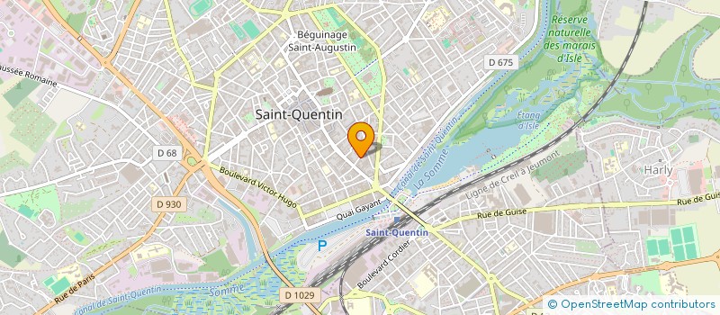 localisation de l'entreprise MONSIEUR REGIS BRUNEL à SAINT-QUENTIN