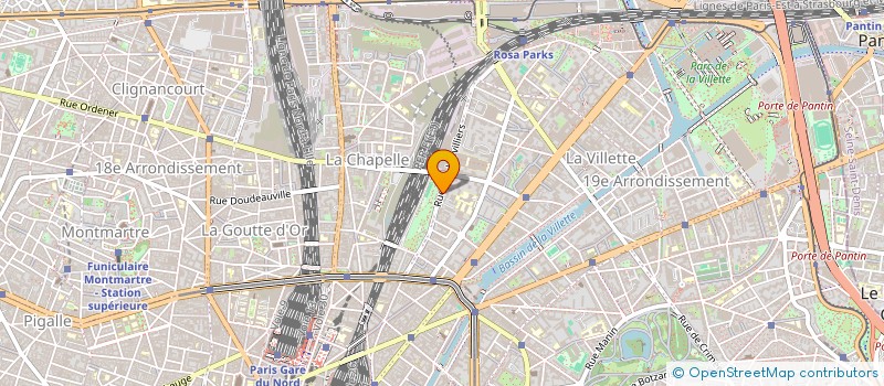 localisation de l'entreprise MONSIEUR REGIS BUGEAUD  PARIS