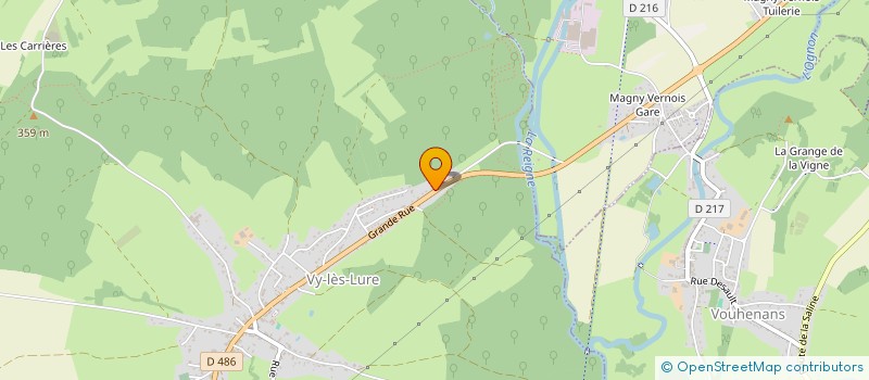 localisation de l'entreprise MONSIEUR REGIS BUSSMANN  VY-LES-LURE