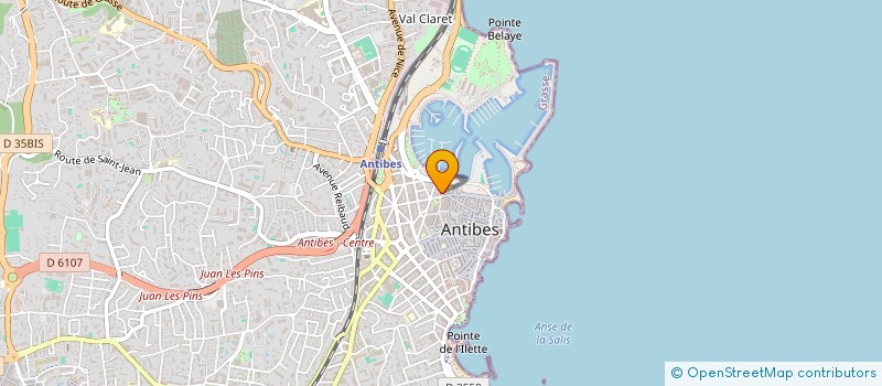 localisation de l'entreprise MONSIEUR REGIS CACHIER  ANTIBES