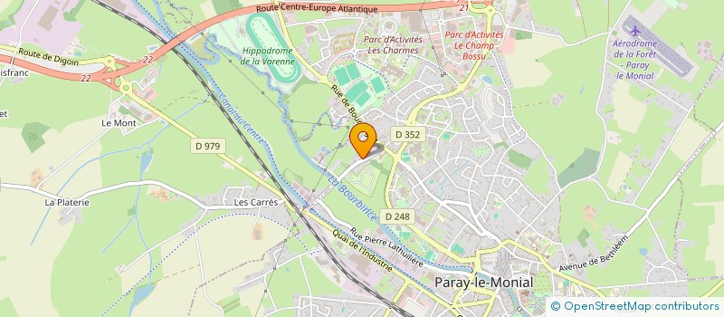 localisation de l'entreprise MONSIEUR REGIS CASSO à PARAY-LE-MONIAL