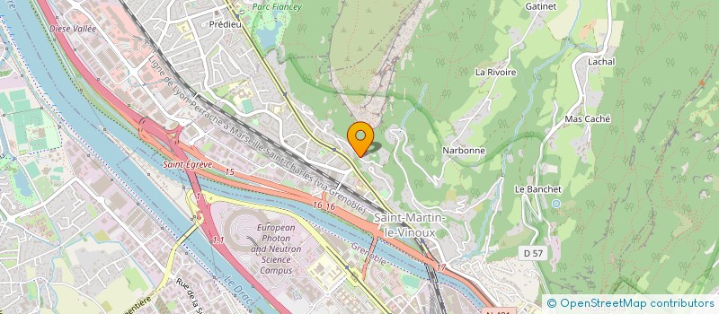 localisation de l'entreprise MONSIEUR REGIS CASTILLO  SAINT-MARTIN-LE-VINOUX