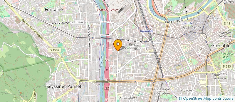 localisation de l'entreprise MONSIEUR REGIS CATELAN à GRENOBLE