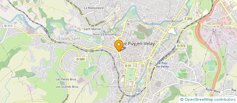 localisation de l'entreprise MONSIEUR REGIS CHAMBONNET  LE PUY-EN-VELAY