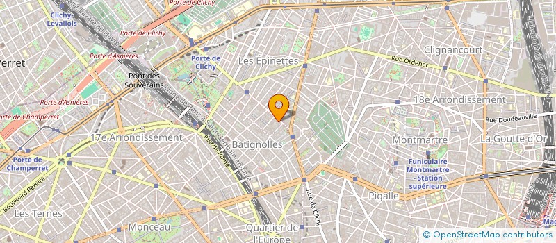 localisation de l'entreprise MONSIEUR REGIS CHAMOROT  PARIS