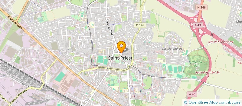 localisation de l'entreprise MONSIEUR REGIS CHARRE  SAINT-PRIEST