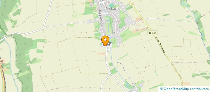 localisation de l'entreprise MONSIEUR REGIS CHATEAU  SEEBACH