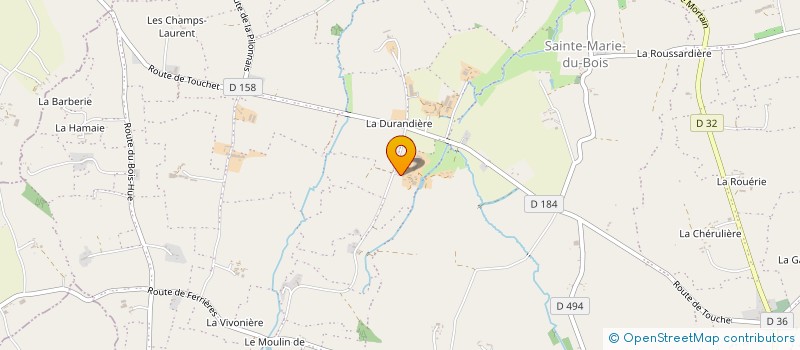 localisation de l'entreprise MONSIEUR REGIS CHESNEL à LE TEILLEUL