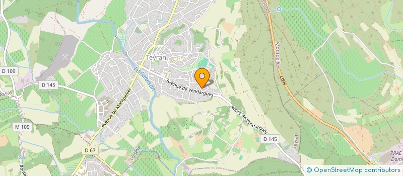 localisation de l'entreprise MONSIEUR REGIS CLANET  TEYRAN