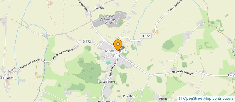 localisation de l'entreprise MONSIEUR REGIS CLAVEAU à SAINT-LOUP