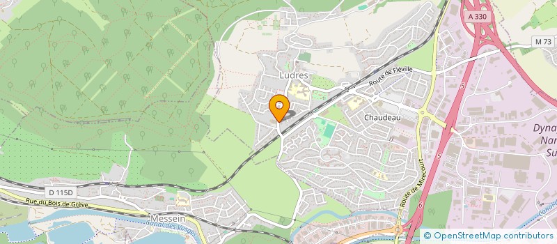 localisation de l'entreprise MONSIEUR REGIS CLAVEY  LUDRES