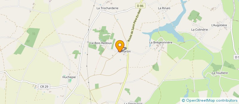 localisation de l'entreprise MONSIEUR REGIS CLAVIER  PORNIC