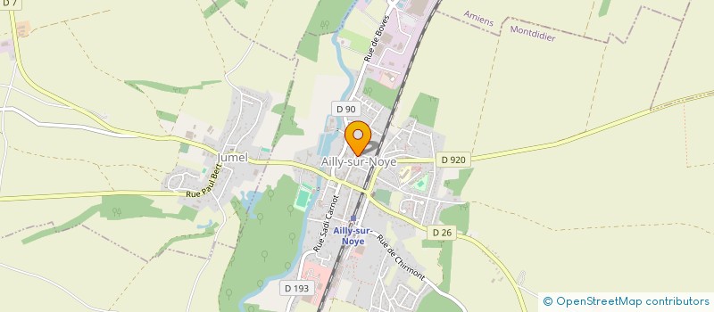 localisation de l'entreprise MONSIEUR REGIS COCAGNE  AILLY-SUR-NOYE