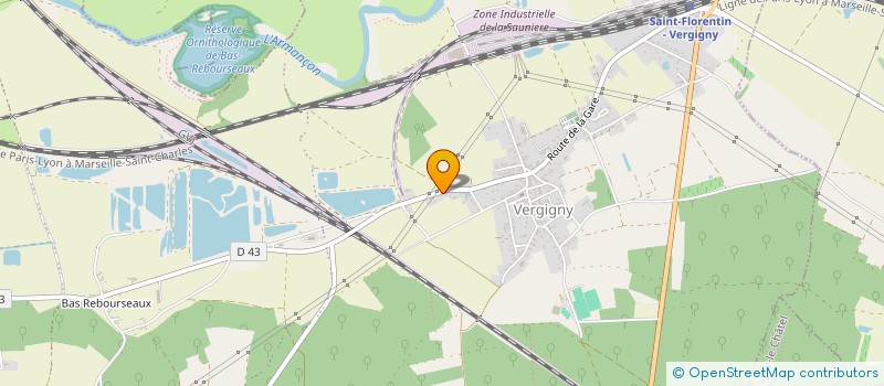 localisation de l'entreprise MONSIEUR REGIS COLIN  VERGIGNY