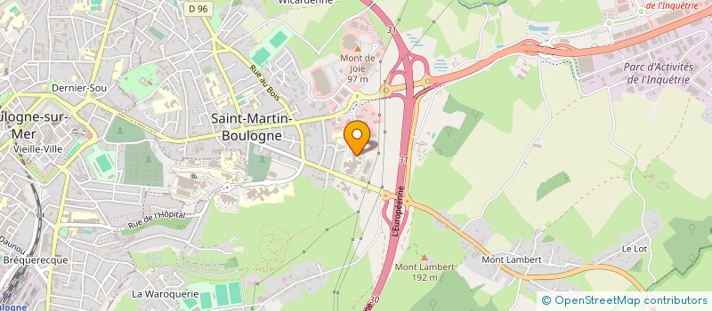 localisation de l'entreprise MONSIEUR REGIS COLLET à SAINT-MARTIN-BOULOGNE