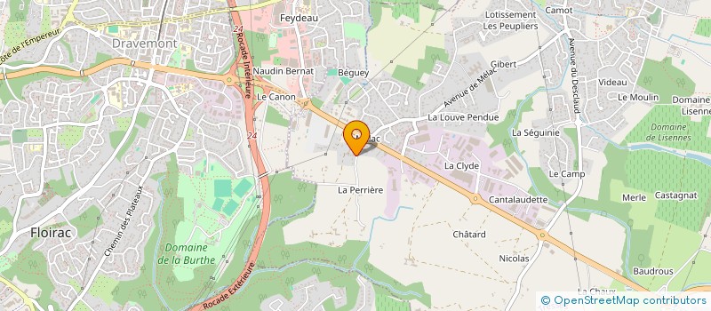 localisation de l'entreprise MONSIEUR REGIS CORBEL  TRESSES