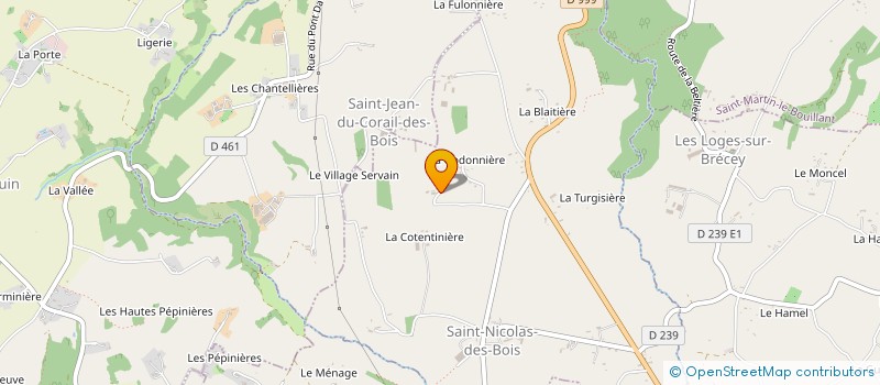 localisation de l'entreprise MONSIEUR REGIS CORDON à SAINT-NICOLAS-DES-BOIS