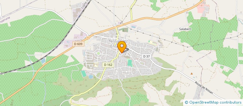 localisation de l'entreprise MONSIEUR REGIS CORTES  NISSAN-LEZ-ENSERUNE